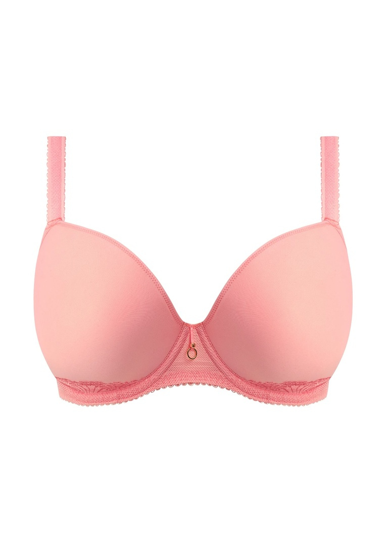 Biustonosz Freya FASCINATE AA403131PEH Uw Moulded Plunge T-shirt Bra Peach