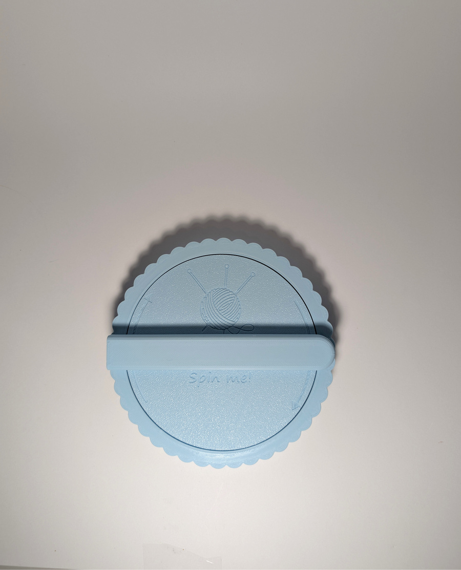 Spinner stojak obrotowy na włóczkę Błękit