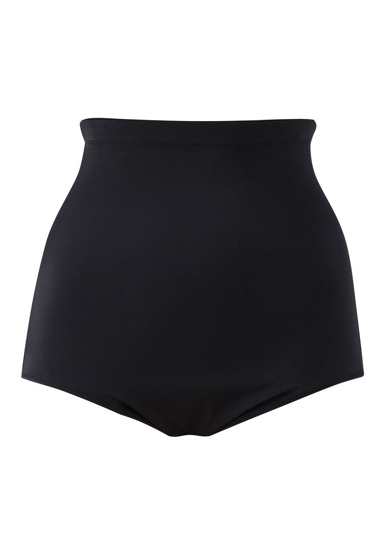 (z wadą - naprawioną) Figi kąpielowe Elomi Swim ESSENTIALS ES7604BLK High Waist Brief Black