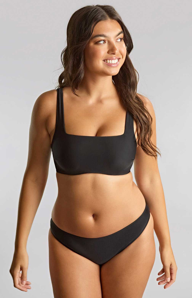 Figi kąpielowe Panache Swim SIGNATURE SW1726C Classic Bikini Bottoms Black