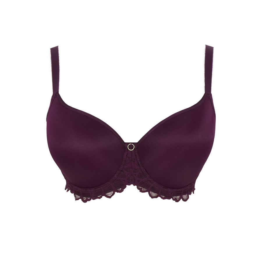 Biustonosz Panache ALLURE 10766 Spacer T Shirt Bra Plum