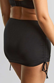 Figi kąpielowe ze spódniczką Panache Swim SIGNATURE SW1308A Skirted Bikini Bottoms Black
