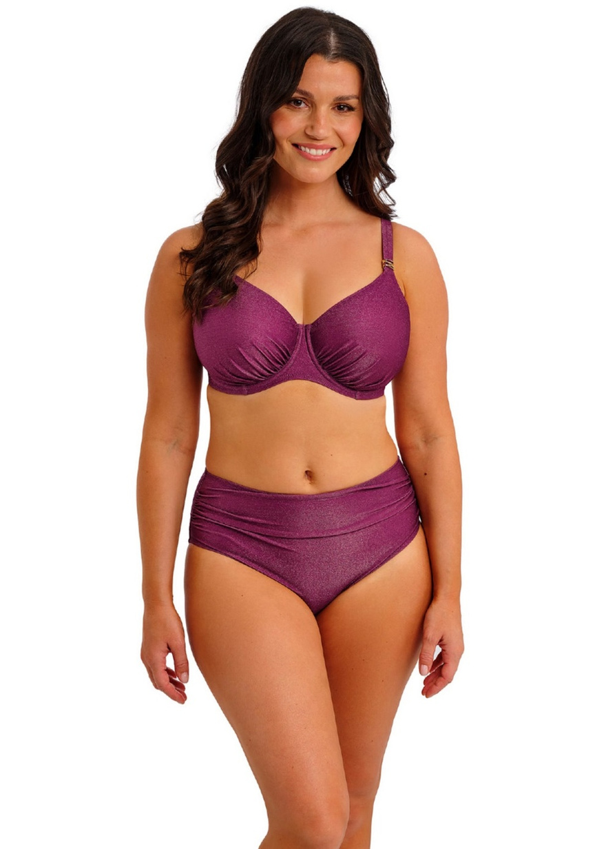 Figi kąpielowe Fantasie Swim PAROS COAST FS506171BER Full Bikini Brief Berry Shimmer