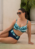 Biustonosz kąpielowy Fantasie Swim SABANA FS506401SUF Uw Gathered Full Cup Bikini Top Surf