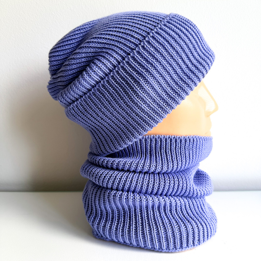 Ręcznie robiony KOMIN VARELLA 100% Baby Merino 66 Mglisty Las