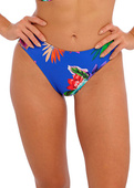 KOMPLET - Strój kąpielowy z koszulką Fantasie Swim HALKIDIKI FS501954ULE Uw Twist Front Tankini Ultramarine (34E) + majtki L