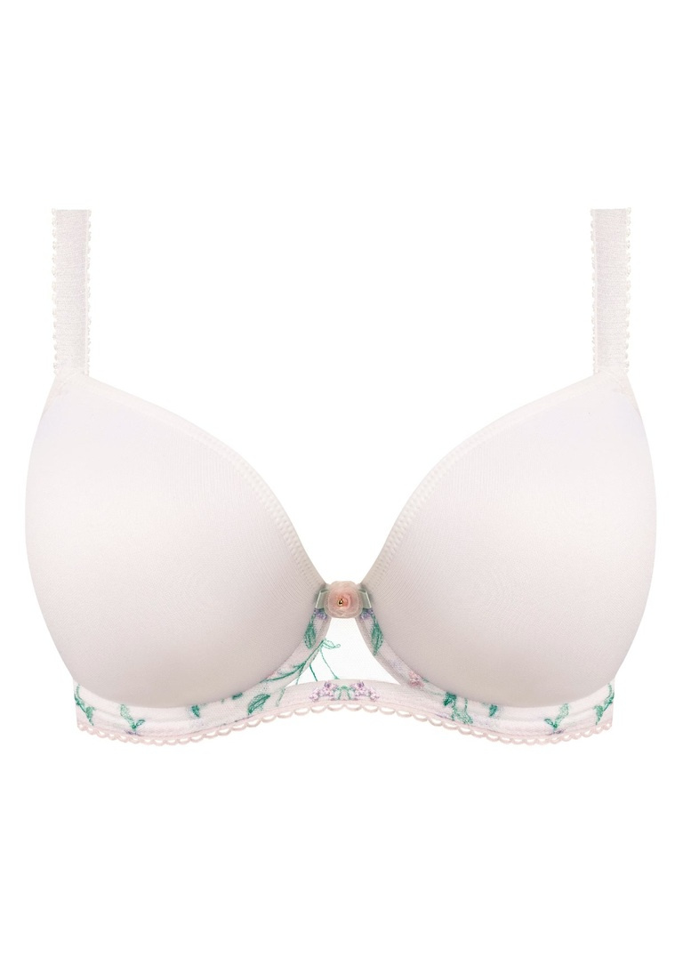 Biustonosz Freya LOVE CRUSH AA403231WZE Uw Moulded Plunge T-shirt Bra White Haze