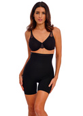 Spodenki modelujące wysokie Wacoal SHAPE REVELATION WA808387BLK Hourglass Hi Waist Thigh Shaper Black
