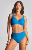 Wysokie figi kąpielowe Panache Swim AURORA SW1755C High Waist Bikini Bottoms Aurora Blue