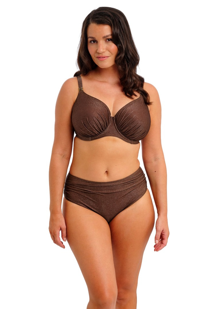 Figi kąpielowe Fantasie Swim SABANA FS506471CHS Full Bikini Brief Chestnut Sparkle