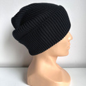 VARELLA – czapka beanie z wełny merino 100% Baby Merino 21 Czarny