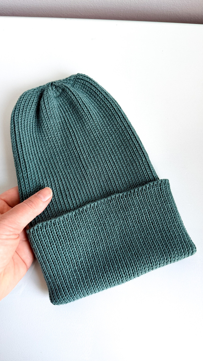Ręcznie robiony KOMIN VARELLA 100% Baby Merino 66 Mglisty Las