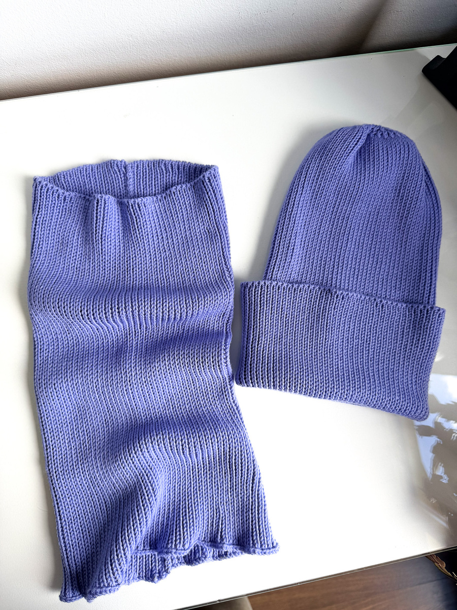 Wełniany KOMIN VARELLA 100% Baby Merino 25 Lawenda