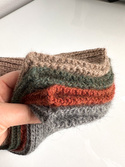 KIARA Beanie-Mütze ohne Umschlag 100% Alpaka 9043 ziarno kakaowca Braun