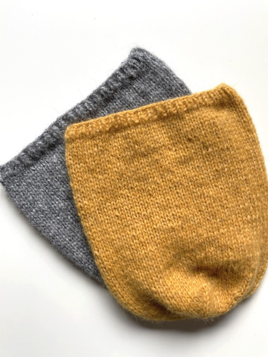 CHMURKA Alpaca Beanie 22 Yellow