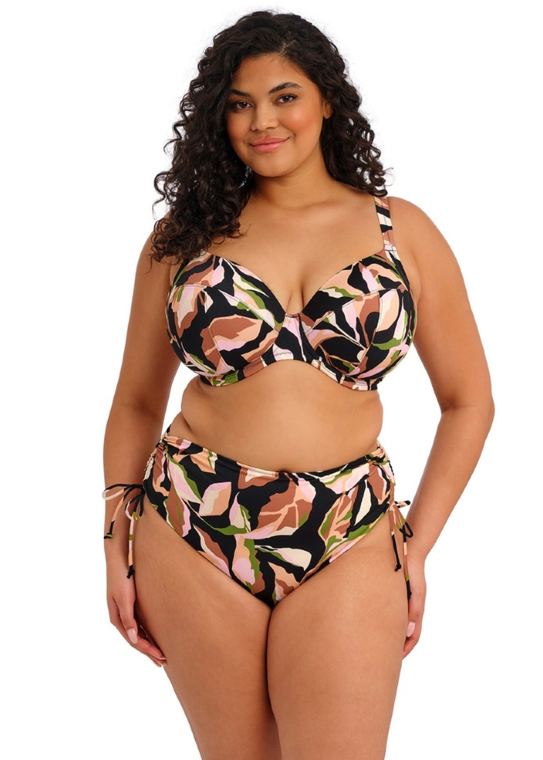 Figi kąpielowe Elomi Swim OCEAN AVENUE ES803473MUI Adjustable Bikini Brief Multi
