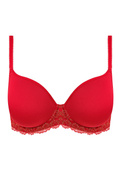 Biustonosz Wacoal EMBRACE LACE WA853191947 Uw Contour Bra Grandalia Red/rose Gold