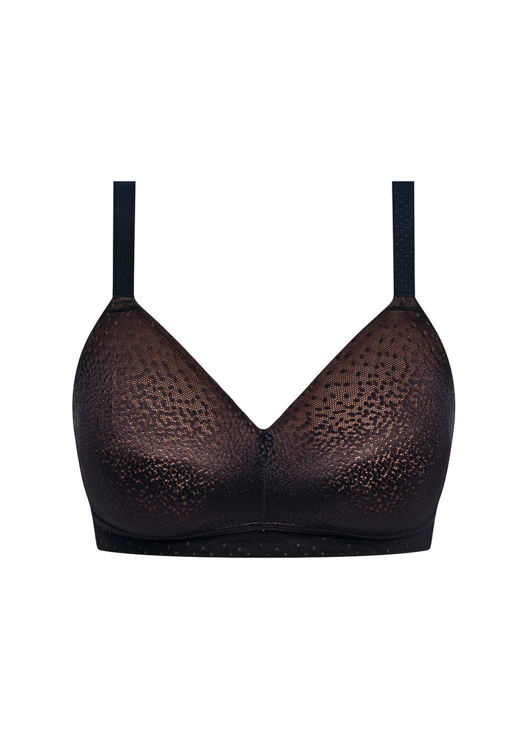 Braletka Wacoal BACK APPEAL WA852303BLK Wire Free Bra Black