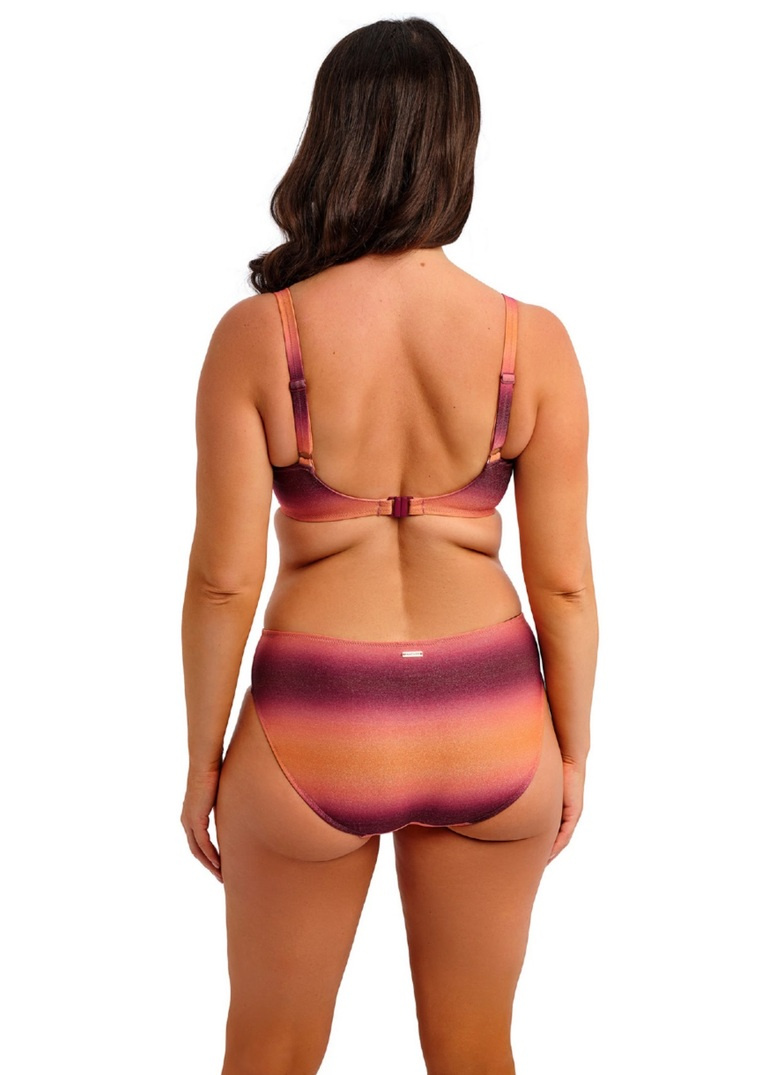 Biustonosz kąpielowy Fantasie PAROS COAST FS506127GLO Uw Gathered Full Cup Bikini Top Sunset GLow