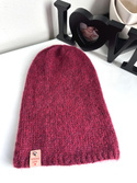 CHMURKA Alpaca Beanie 07 Ruby Red