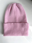 VARELLA – czapka merino beanie 100% Baby Merino 05 Jasny Róż zimowa