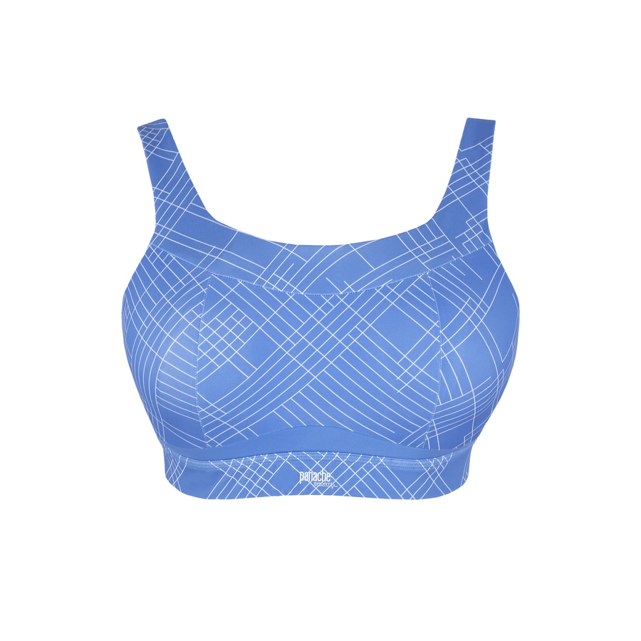 Bezfiszbinowy biustonosz sportowy Panache Sport FREEDOM 7344A Non Wired Sports Bra Azure