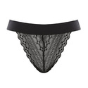 Figi majtki tanga Cleo Panache LYZY 9762 Brief Black