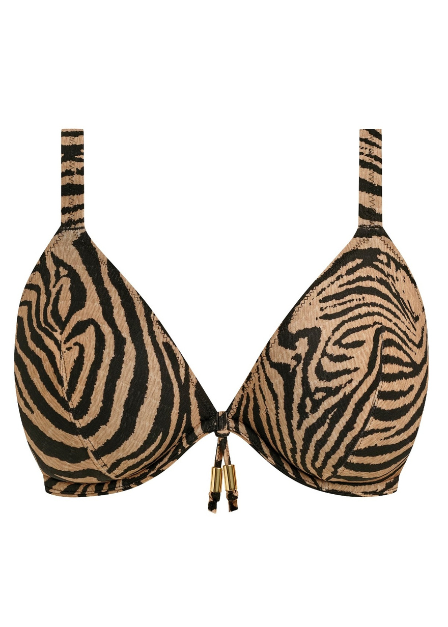Biustonosz kąpielowy Freya Swim TORTOLI BAY AS208227NAL Uw Plunge Bikini Top Natural