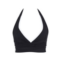 Biustonosz kąpielowy Panache Swim RIC RAC SW1954 SOFIA Halter Neck Bikini Top Ric Rac Black
