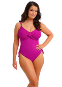 Strój kąpielowy Fantasie Swim BEACH WAVES FS502231BRF Uw Twist Front Swimsuit With Adjustable Leg Bright Fuchsia