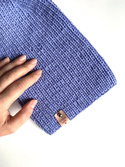 NANA – czapka beanie z wełny baby merino 25 Lawenda