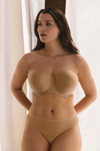 Biustonosz Fantasie SMOOTHING FL4530NUE Moulded Strapless Bra Nude