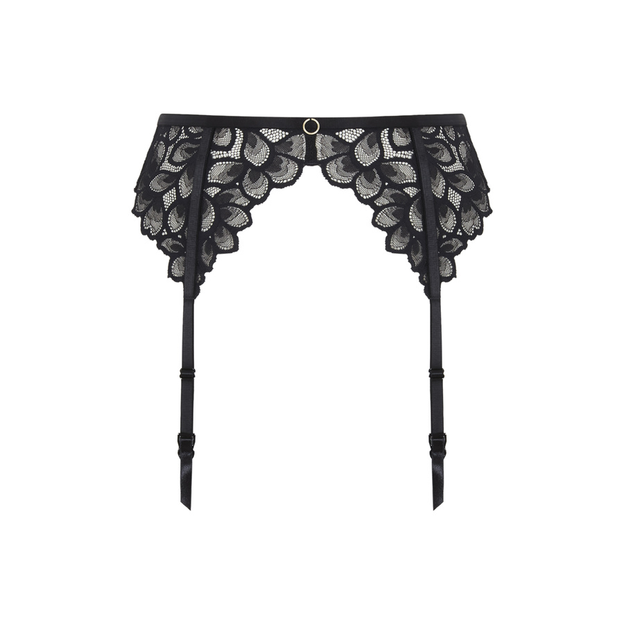 Pas do pończoch Panache ALLURE 10768 Suspender Black