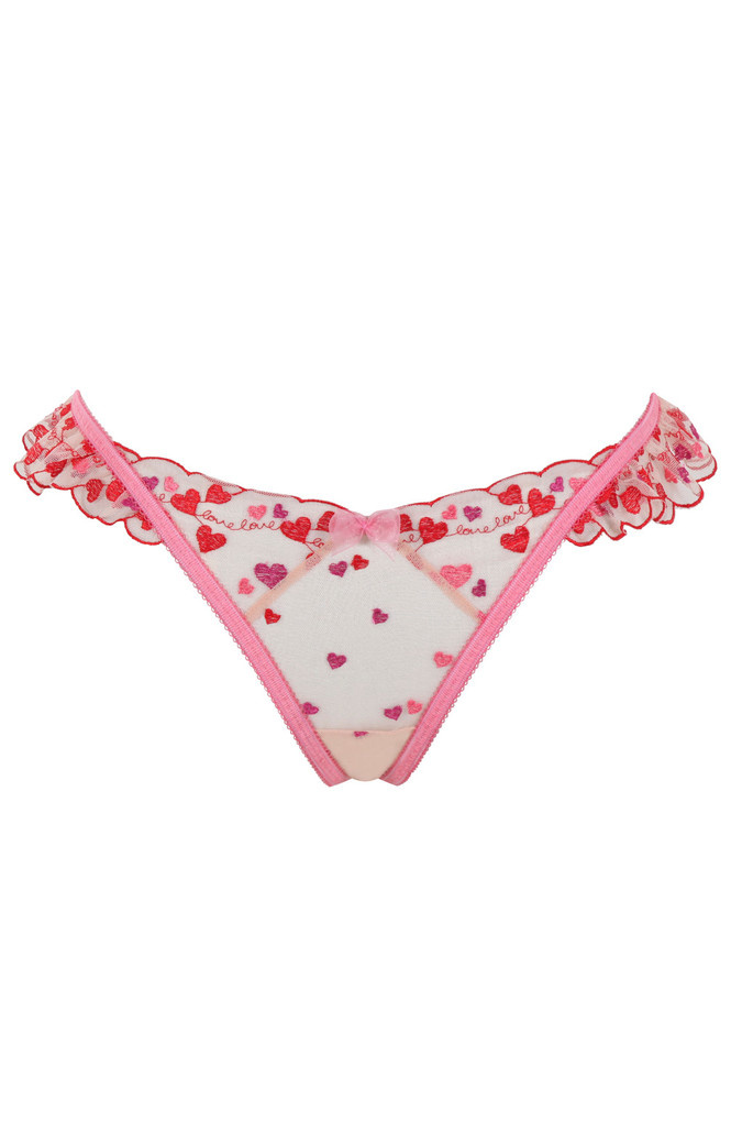Stringi Cleo by Panache BELLE 10879 Thong Hearts