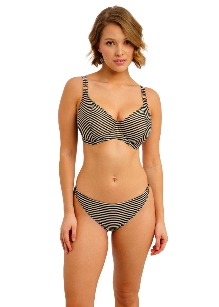 Biustonosz kąpielowy Freya Swim ARIZONA WAVE AS206102BWK Uw Plunge Bikini Top Boardwalk