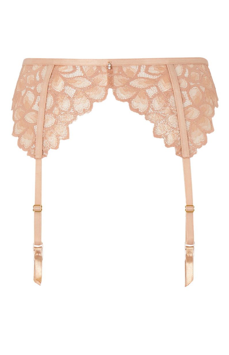 Pas do pończoch Panache ALLURE 10768 Suspender Champagne Gold