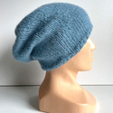 CHMURKA Alpaca Beanie 21 Niebieski Morski