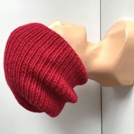 KIARA Beanie-Mütze aus Alpaka 100% Alpaka 3620 Rot