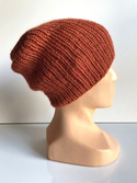 KIARA Beanie-Mütze aus 100% Alpaka 2925 rdza Damen