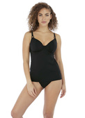 Koszulka kąpielowa Freya Swim COCO WAVE AS7007BLK Uw Plunge Tankini Top Black
