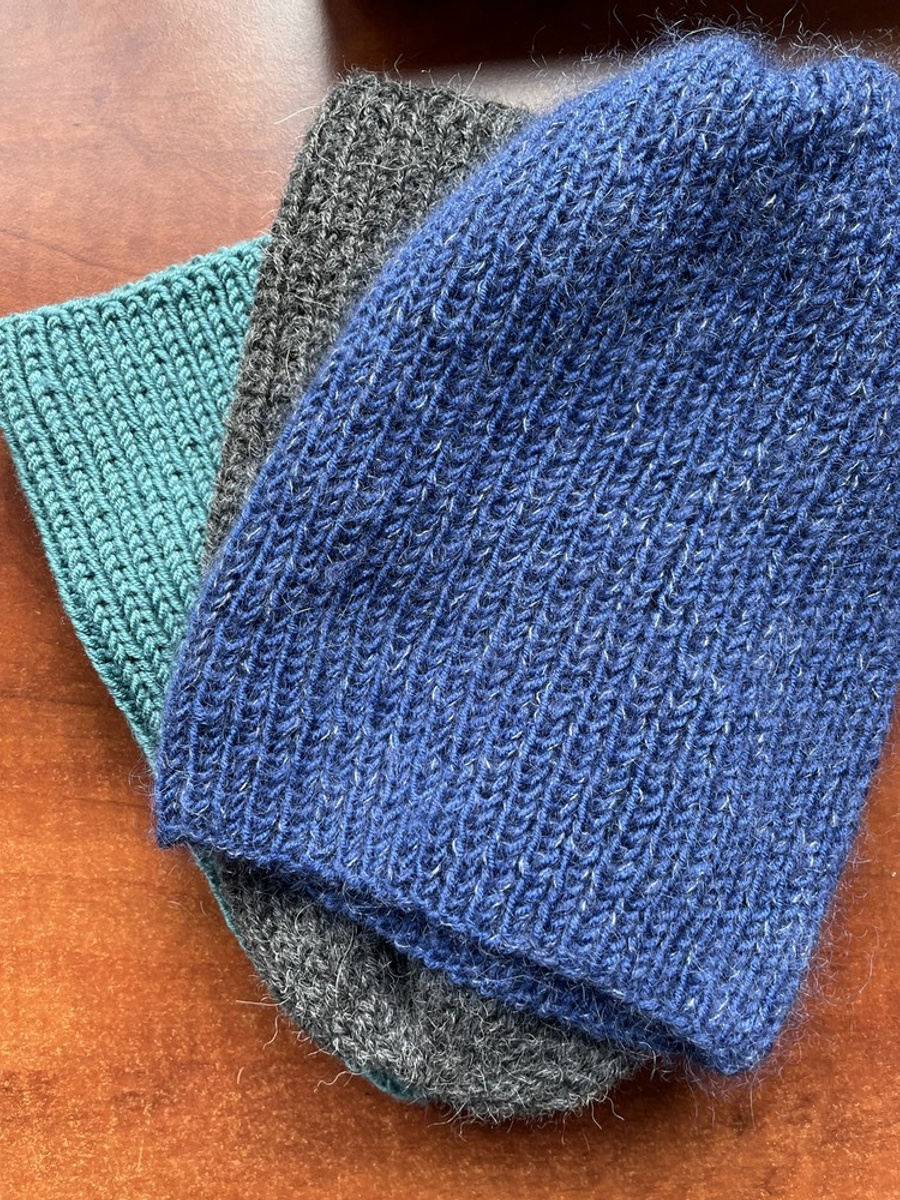 NANA – czapka merino beanie 100% Baby Merino 47 Morze Północne zielona jesienno-zimowa