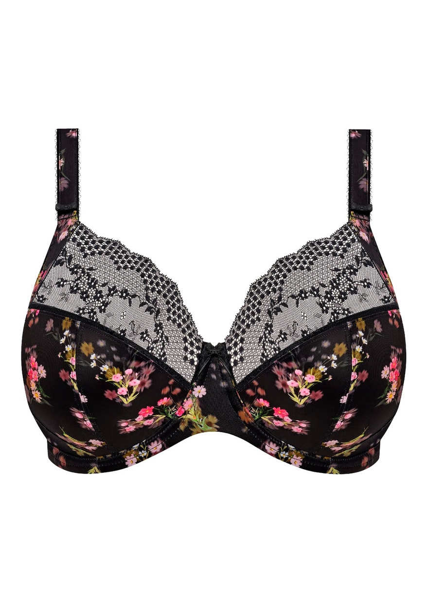 Biustonosz Elomi LUCIE EL4490FLR Uw Plunge Bra - Stretch Fleur