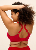 Biustonosz Elomi BRIANNA EL8081HAD Uw Padded Half Cup Bra Haute Red