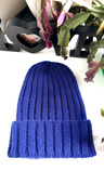 MARLA Turn-Up Beanie 100% Cashmere 728 Vela Nitkowe Love