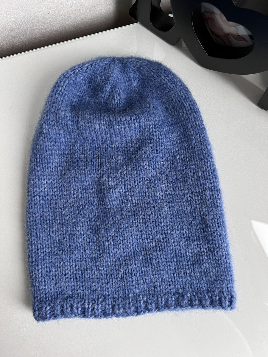 CHMURKA Alpaca Beanie 16 Blue