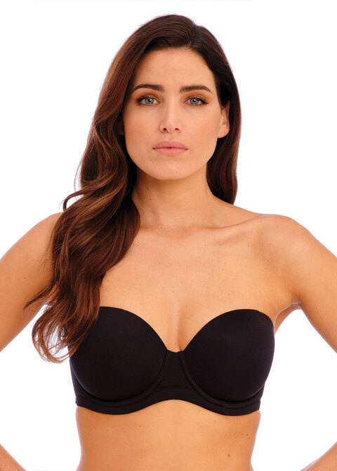 Biustonosz strapless Wacoal RED CARPET WA854119BLK Strapless Underwire Bra Black