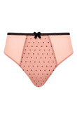 Brazyliany z wysokim stanem Panache GABRIELLE 11312 High Waist Brazilian Flocked Spot