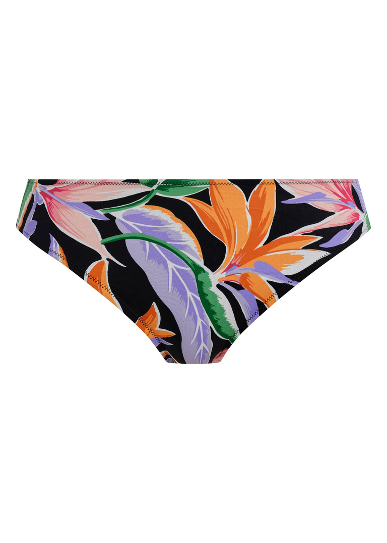 Figi kąpielowe Fantasie Swim MYKONOS COVE FS505972BLK Mid Rise Bikini Brief Black