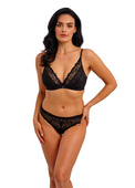 Braletka Wacoal ABELLIA WE601703BLK Non Wired Bralette Black