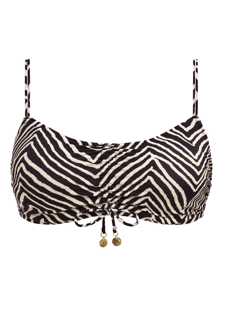 Biustonosz kąpielowy Freya Swim FIJI FALLS AS206814BLK Uw Bralette Bikini Top Black